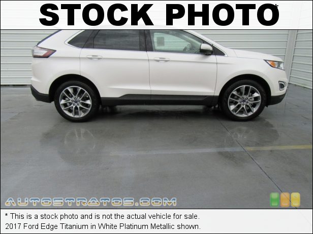 Stock photo for this 2017 Ford Edge Titanium 2.0 Liter DI Turbocharged DOHC 16-Valve EcoBoost 4 Cylinder 6 Speed SelectShift Automatic