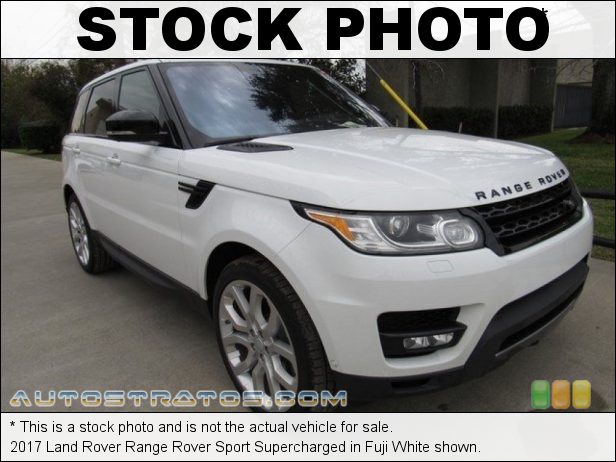 Stock photo for this 2017 Land Rover Range Rover Sport Supercharged 5.0 Liter Supercharged DOHC 32-Valve V8 8 Speed Automatic