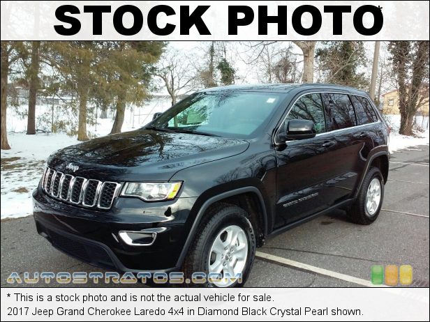 Stock photo for this 2017 Jeep Grand Cherokee 4x4 3.6 Liter DOHC 24-Valve VVT V6 8 Speed Automatic