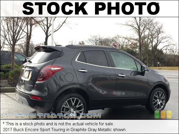 Stock photo for this 2017 Buick Encore Sport Touring 1.4 Liter Turbocharged DOHC 16-Valve VVT 4 Cylinder 6 Speed Automatic