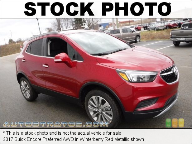 Stock photo for this 2018 Buick Encore Preferred AWD 1.4 Liter Turbocharged DOHC 16-Valve VVT 4 Cylinder 6 Speed Automatic