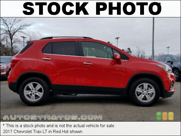 Stock photo for this 2017 Chevrolet Trax LT 1.4 Liter Turbocharged DOHC 16-Valve VVT 4 Cylinder 6 Speed Automatic