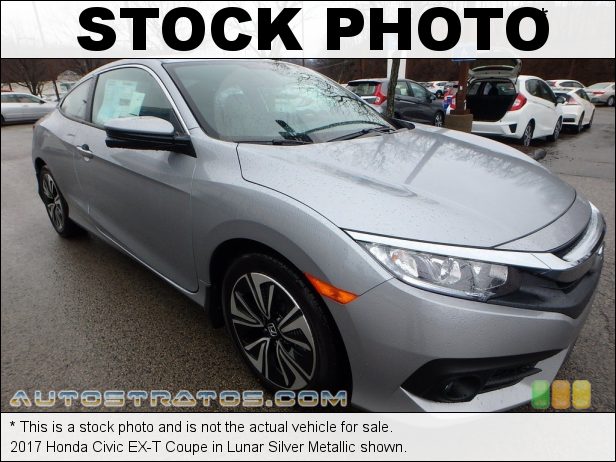 Stock photo for this 2018 Honda Civic EX-T Coupe 1.5 Liter Turbocharged DOHC 16-Valve 4 Cylinder CVT Automatic