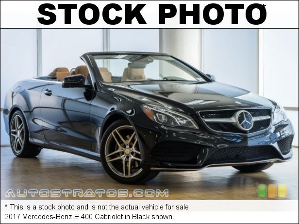 Stock photo for this 2017 Mercedes-Benz E 400 Cabriolet 3.0 Liter Turbocharged DOHC 24-Valve VVT V6 7 Speed Automatic