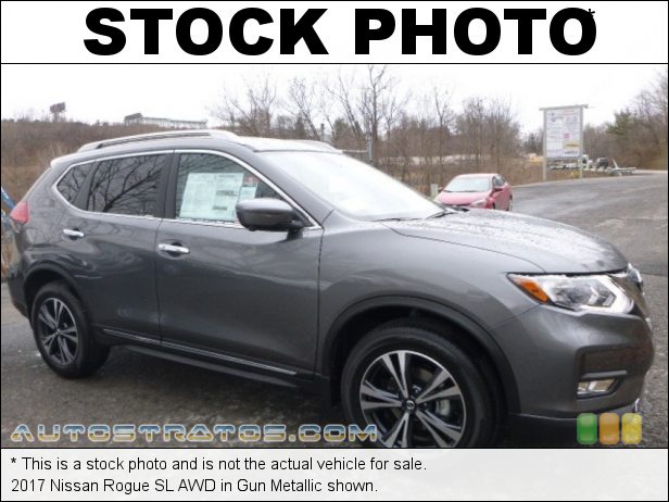 Stock photo for this 2017 Nissan Rogue SL AWD 2.5 Liter DOHC 16-Valve VVT 4 Cylinder Xtronic CVT Automatic