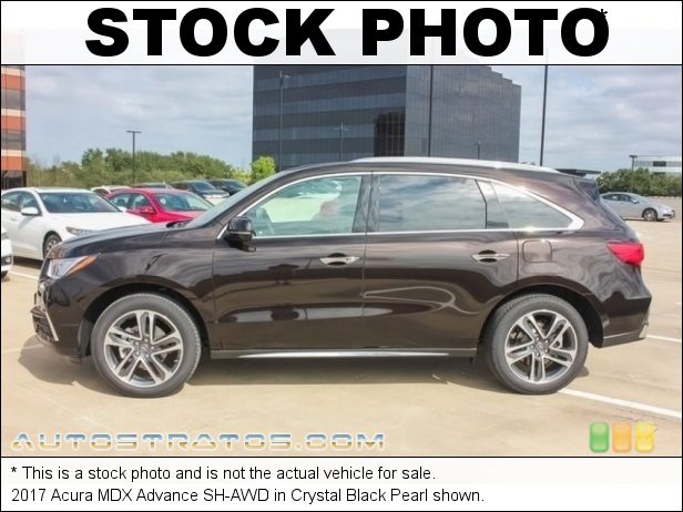 Stock photo for this 2017 Acura MDX Advance SH-AWD 3.5 Liter DI SOHC 24-Valve i-VTEC V6 9 Speed Sequential SportShift Automatic