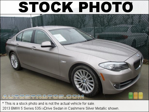 Stock photo for this 2013 BMW 5 Series 535i xDrive Sedan 3.0 Liter DI TwinPower Turbocharged DOHC 24-Valve VVT 4 Inline 6 8 Speed Automatic