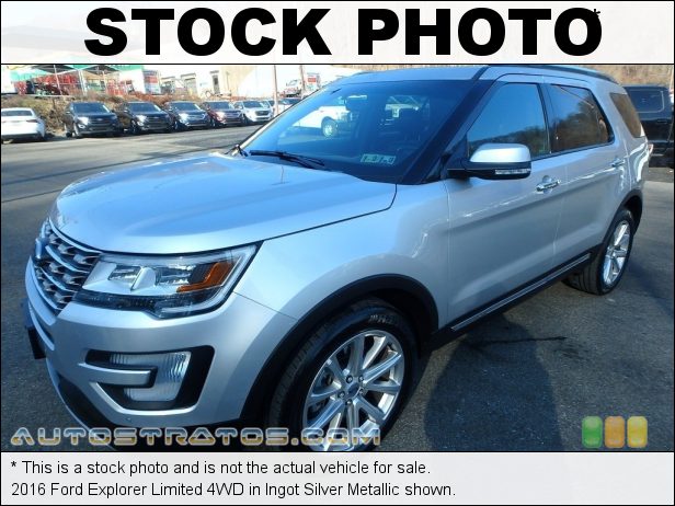 Stock photo for this 2016 Ford Explorer Limited 4WD 3.5 Liter DOHC 24-Valve Ti-VCT V6 6 Speed SelectShift Automatic
