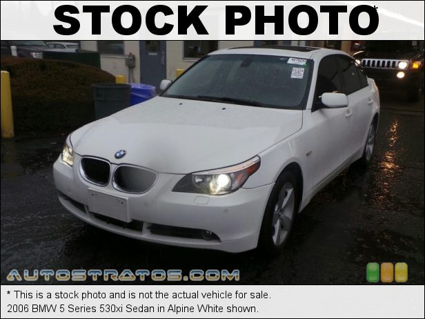 Stock photo for this 2006 BMW 5 Series 530xi Sedan 3.0L DOHC 24V VVT Inline 6 Cylinder 6 Speed Manual