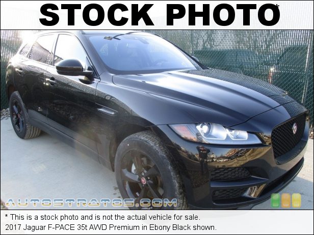 Stock photo for this 2017 Jaguar F-PACE 35t AWD Premium 3.0 Liter Supercharged DOHC 24-Valve V6 8 Speed Automatic