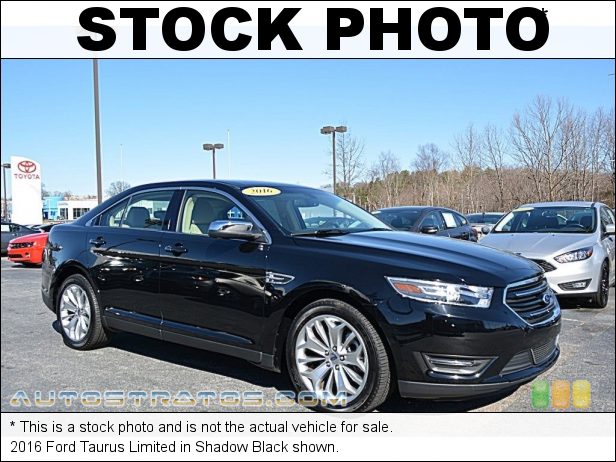 Stock photo for this 2016 Ford Taurus Limited 3.5 Liter DOHC 24-Valve Ti-VCT V6 6 Speed SelectShift Automatic