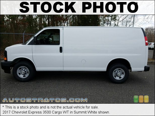 Stock photo for this 2008 Chevrolet Express 1500 AWD Cargo Van 5.3 Liter OHV 16-Valve Vortec V8 4 Speed Automatic