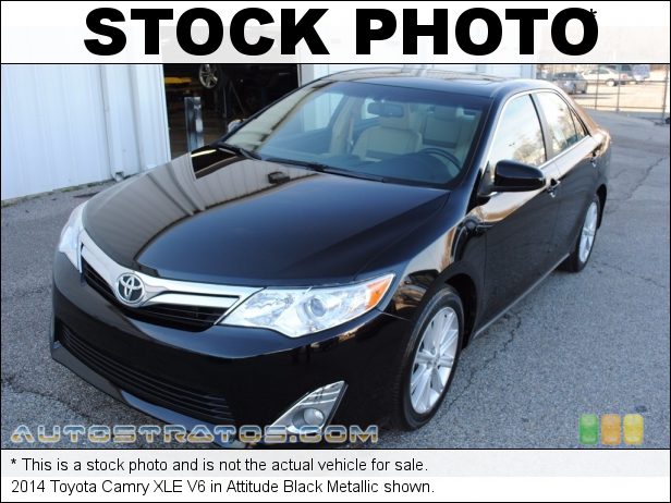 Stock photo for this 2014 Toyota Camry XLE V6 3.5 Liter DOHC 24-Valve Dual VVT-i V6 6 Speed ECT-i Automatic