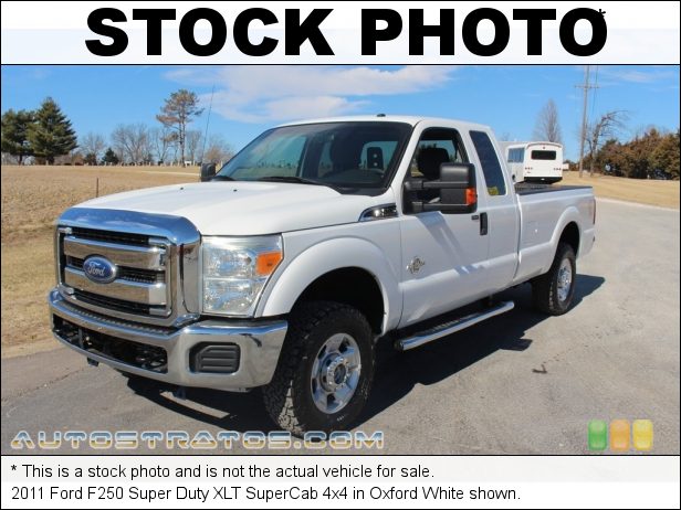 Stock photo for this 2011 Ford F250 Super Duty SuperCab 4x4 6.7 Liter OHV 32-Valve B20 Power Stroke Turbo-Diesel V8 6 Speed TorqShift Automatic