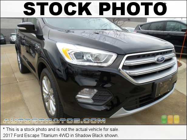 Stock photo for this 2017 Ford Escape Titanium 4WD 1.5 Liter DI Turbocharged DOHC 16-Valve EcoBoost 4 Cylinder 6 Speed SelectShift Automatic