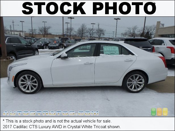 Stock photo for this 2017 Cadillac CTS Luxury AWD 3.6 Liter DI DOHC 24-Valve VVT V6 8 Speed Automatic