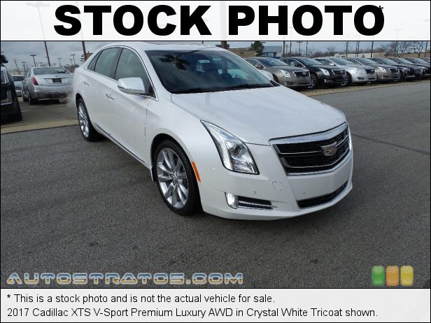 Stock photo for this 2017 Cadillac XTS V-Sport Premium Luxury AWD 3.6 Liter Twin-Turbocharged DI DOHC 24-Valve VVT V6 6 Speed Automatic
