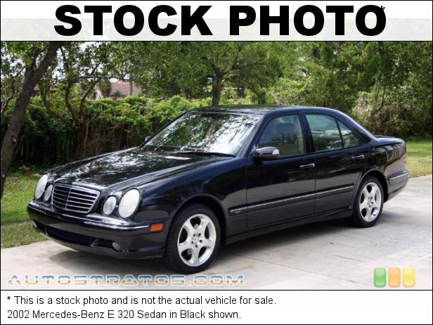 Stock photo for this 2002 Mercedes-Benz E 320 Sedan 3.2 Liter SOHC 18-Valve V6 5 Speed Automatic Stock photo for this 2002 Mercedes-Benz E 320 Sedan 3.2 Liter SOHC 18-Valve V6 5 Speed Automatic