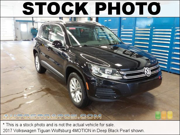 Stock photo for this 2017 Volkswagen Tiguan Wolfsburg 4MOTION 2.0 Liter Turbocharged DOHC 16-Valve VVT 4 Cylinder 6 Speed Tiptronic Automatic