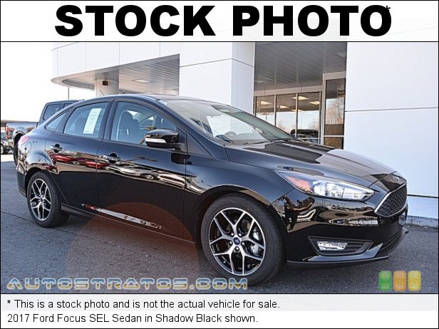 Stock photo for this 2017 Ford Focus SEL Sedan 2.0 Liter Flex-Fuel DOHC 16-Valve Ti VCT 4 Cylinder 6 Speed SelectShift Automatic