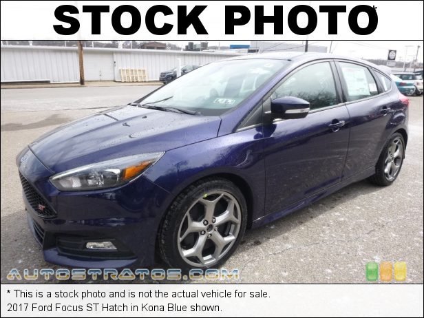 Stock photo for this 2017 Ford Focus ST Hatch 2.0 Liter DI EcoBoost Turbocharged DOHC 16-Valve Ti-VCT 4 Cylind 6 Speed Manual