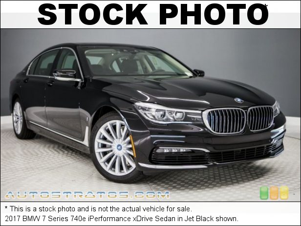 Stock photo for this 2017 BMW 7 Series 740e iPerformance xDrive Sedan 2.0 Liter e DI TwinPower Turbocharged DOHC 16-Valve VVT 4 Cylind 8 Speed Automatic