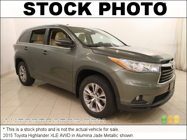 Stock photo for this 2015 Toyota Highlander XLE AWD 3.5 Liter DOHC 24-Valve Dual VVT-i V6 6 Speed Automatic