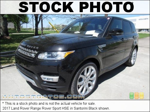 Stock photo for this 2017 Land Rover Range Rover Sport HSE 3.0 Liter Supercharged DOHC 24-Valve VVT V6 8 Speed Automatic