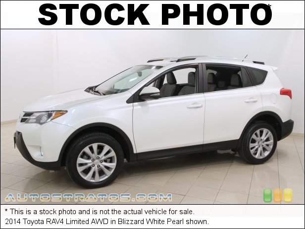 Stock photo for this 2014 Toyota RAV4 Limited AWD 2.5 Liter DOHC 16-Valve Dual VVT-i 4 Cylinder 6 Speed ECT-i Automatic Stock photo for this 2014 Toyota RAV4 Limited AWD 2.5 Liter DOHC 16-Valve Dual VVT-i 4 Cylinder 6 Speed ECT-i Automatic