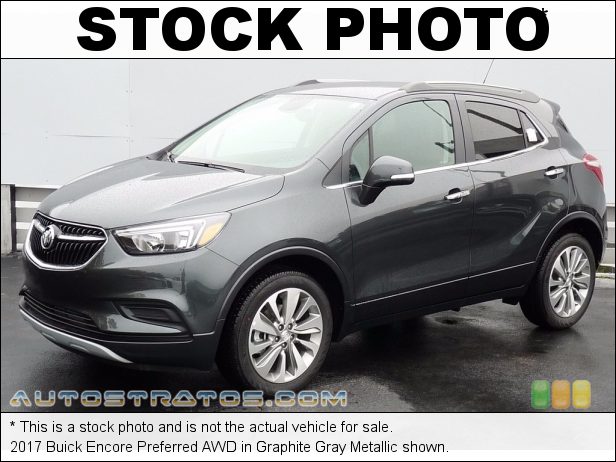 Stock photo for this 2018 Buick Encore Preferred AWD 1.4 Liter Turbocharged DOHC 16-Valve VVT 4 Cylinder 6 Speed Automatic