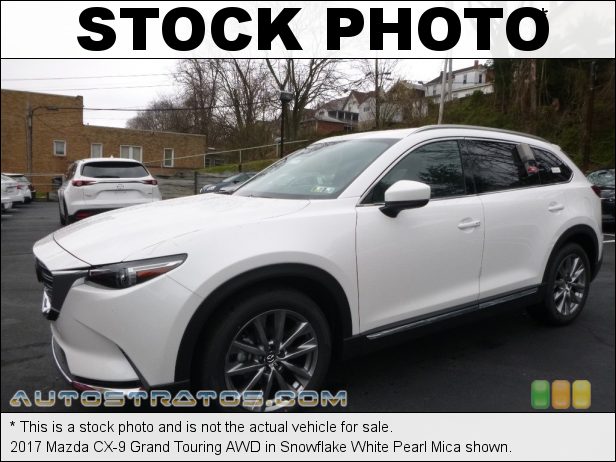 Stock photo for this 2017 Mazda CX-9 Grand Touring AWD 2.5 Liter DI DOHC 16-Valve VVT SKYACTIVE-G 4 Cylinder 6 Speed Automatic
