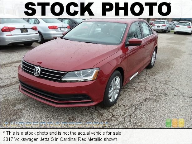 Stock photo for this 2017 Volkswagen Jetta S 1.4 Liter TSI Turbocharged DOHC 16-Valve VVT 4 Cylinder 6 Speed Tiptronic Automatic