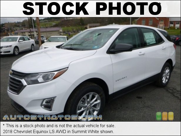 Stock photo for this 2018 Chevrolet Equinox LS AWD 1.5 Liter Turbocharged DOHC 16-Valve VVT 4 Cylinder 6 Speed Automatic
