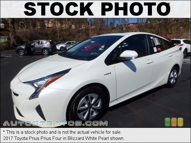 Stock photo for this 2017 Toyota Prius Prius Four 1.8 Liter DOHC 16-Valve VVT-i 4 Cylinder/Electric Hybrid Engine ECVT Automatic