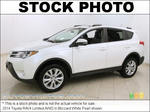 Stock photo for this 2014 Toyota RAV4 Limited AWD 2.5 Liter DOHC 16-Valve Dual VVT-i 4 Cylinder 6 Speed ECT-i Automatic