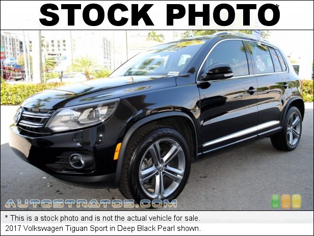 Stock photo for this 2017 Volkswagen Tiguan Sport 2.0 Liter Turbocharged DOHC 16-Valve VVT 4 Cylinder 6 Speed Tiptronic Automatic