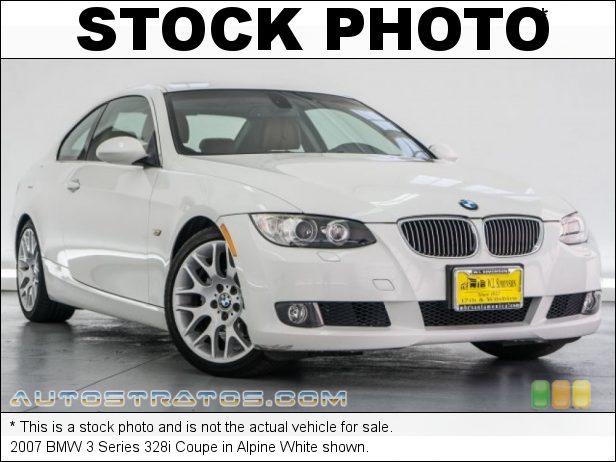 Stock photo for this 2007 BMW 3 Series 328i Coupe 3.0L DOHC 24V VVT Inline 6 Cylinder 6 Speed Steptronic Automatic