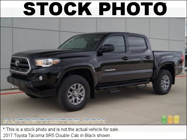 Stock photo for this 2017 Toyota Tacoma Cab 3.5 Liter DOHC 24-Valve VVT-iW V6 6 Speed ECT-i Automatic