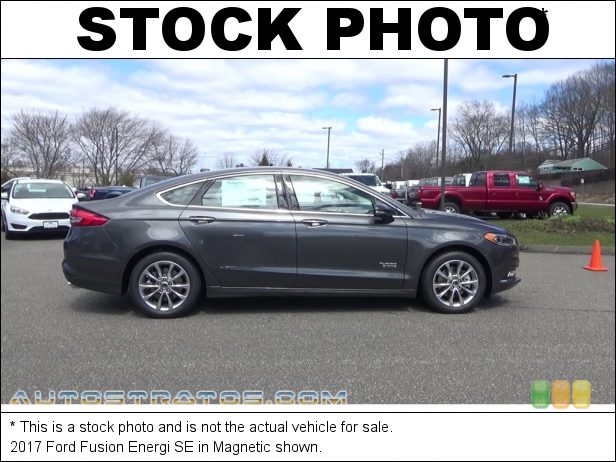 Stock photo for this 2017 Ford Fusion Energi SE 2.0 Liter Atkinson-Cycle DOHC 16-Valve i-VCT 4 Cylinder Energi P 6 Speed Automatic