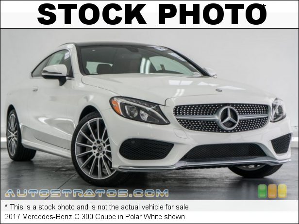 Stock photo for this 2017 Mercedes-Benz C 300 Coupe 2.0 Liter DI Turbocharged DOHC 16-Valve VVT 4 Cylinder 7 Speed Automatic