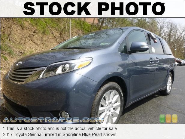 Stock photo for this 2017 Toyota Sienna  3.5 Liter DOHC 24-Valve Dual VVT-i V6 8 Speed Automatic