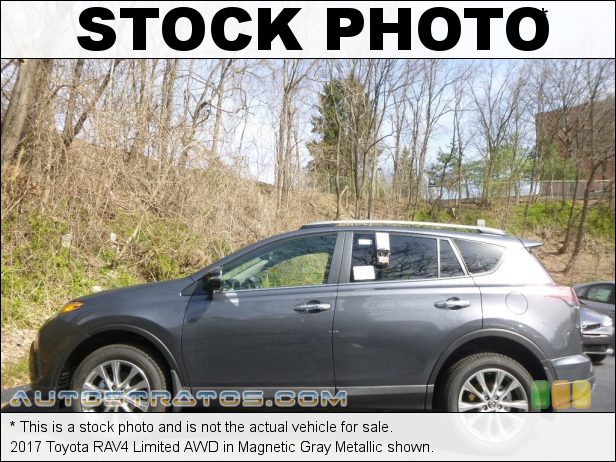 Stock photo for this 2017 Toyota RAV4 Limited 2.5 Liter DOHC 16-Valve Dual VVT-i 4 Cylinder 6 Speed ECT-i Automatic