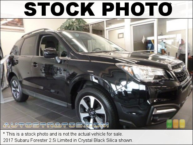 Stock photo for this 2017 Subaru Forester 2.5i Limited 2.5 Liter DOHC 16-Valve VVT Flat 4 Cylinder Lineartronic CVT Automatic