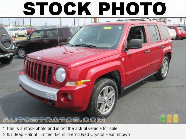 Stock photo for this 2007 Jeep Patriot Limited 4x4 2.4 Liter DOHC 16V VVT 4 Cylinder 5 Speed Manual