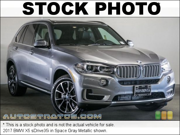Stock photo for this 2017 BMW X5 sDrive35i 3.0 Liter TwinPower Turbocharged DOHC 24-Valve VVT  Inline 6 Cyl 8 Speed Automatic