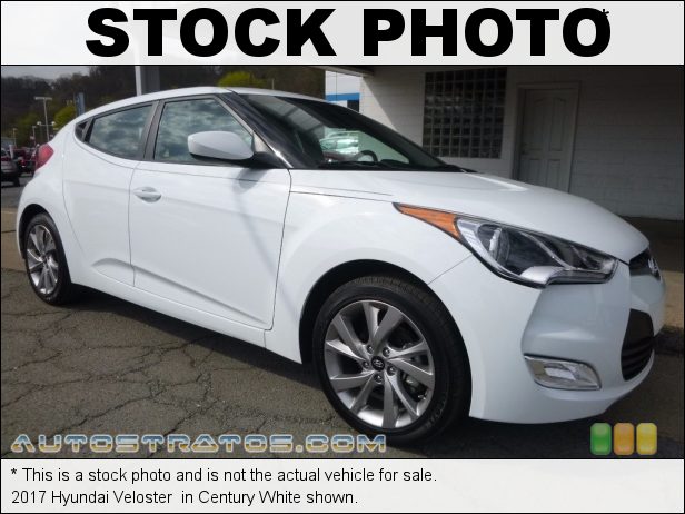 Stock photo for this 2017 Hyundai Veloster  1.6 Liter DOHC 16-Valve D-CVVT 4 Cylinder 6 Speed Automatic