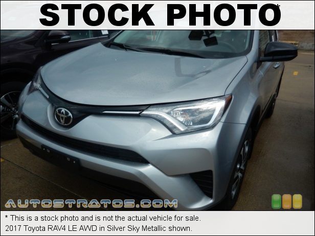 Stock photo for this 2014 Toyota RAV4 LE AWD 2.5 Liter DOHC 16-Valve Dual VVT-i 4 Cylinder 6 Speed ECT-i Automatic