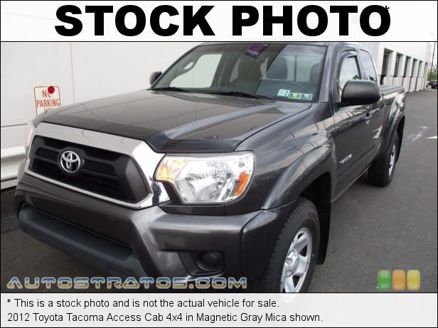 Stock photo for this 2012 Toyota Tacoma Access Cab 4x4 2.7 Liter DOHC 16-Valve VVT-i 4 Cylinder 4 Speed Automatic