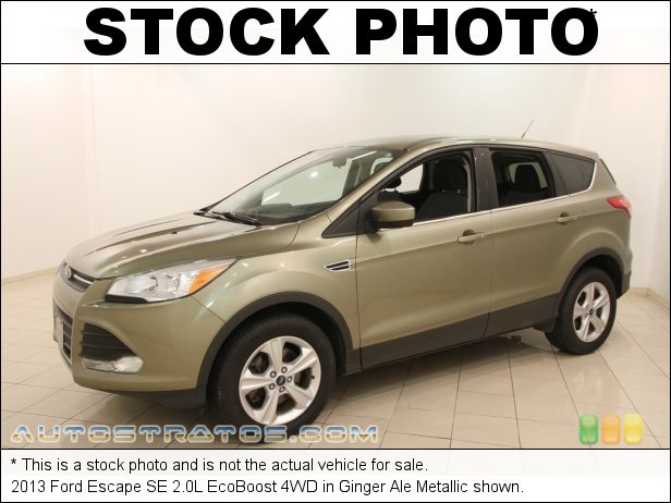 Stock photo for this 2013 Ford Escape SE 2.0L EcoBoost 4WD 2.0 Liter DI Turbocharged DOHC 16-Valve Ti-VCT EcoBoost 4 Cylind 6 Speed SelectShift Automatic