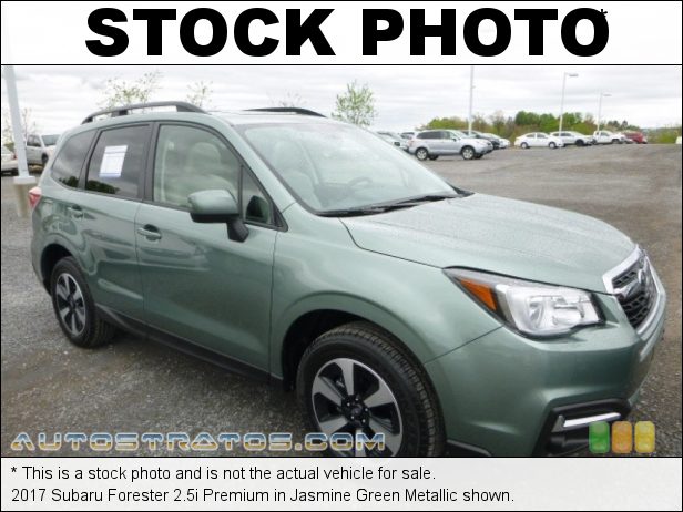 Stock photo for this 2017 Subaru Forester 2.5i Premium 2.5 Liter DOHC 16-Valve VVT Flat 4 Cylinder Lineartronic CVT Automatic